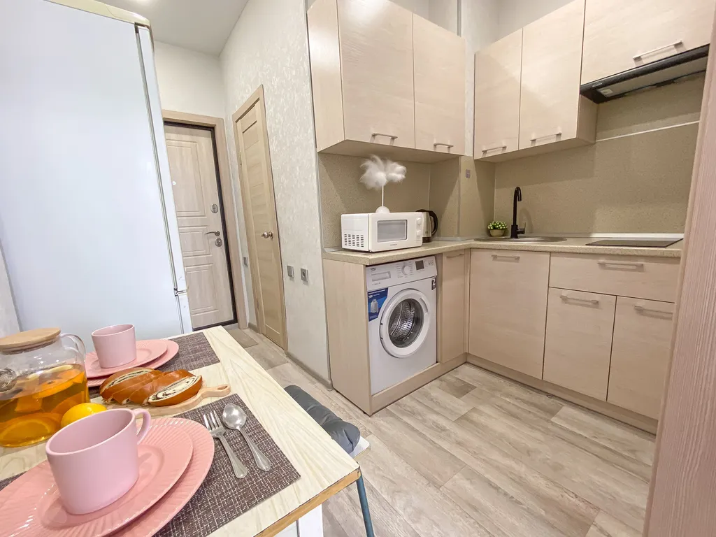 Светлая квартира с просторной лоджией