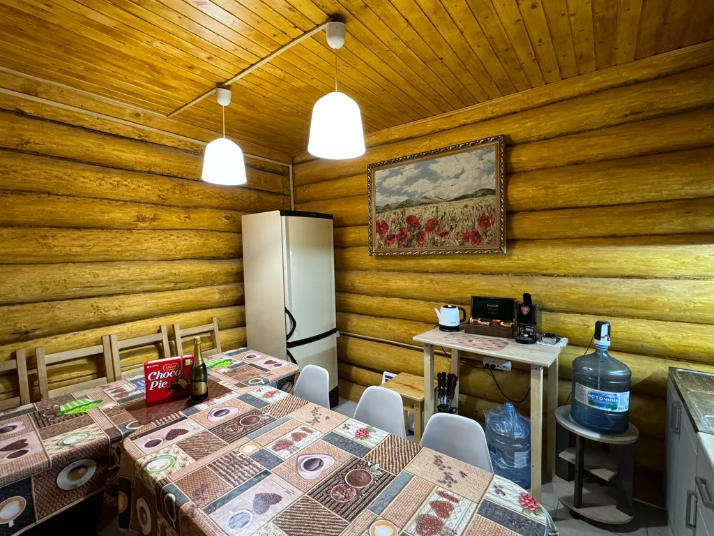 Загородный коттедж из сруба с баней, чаном, купелью и мангальной зоной