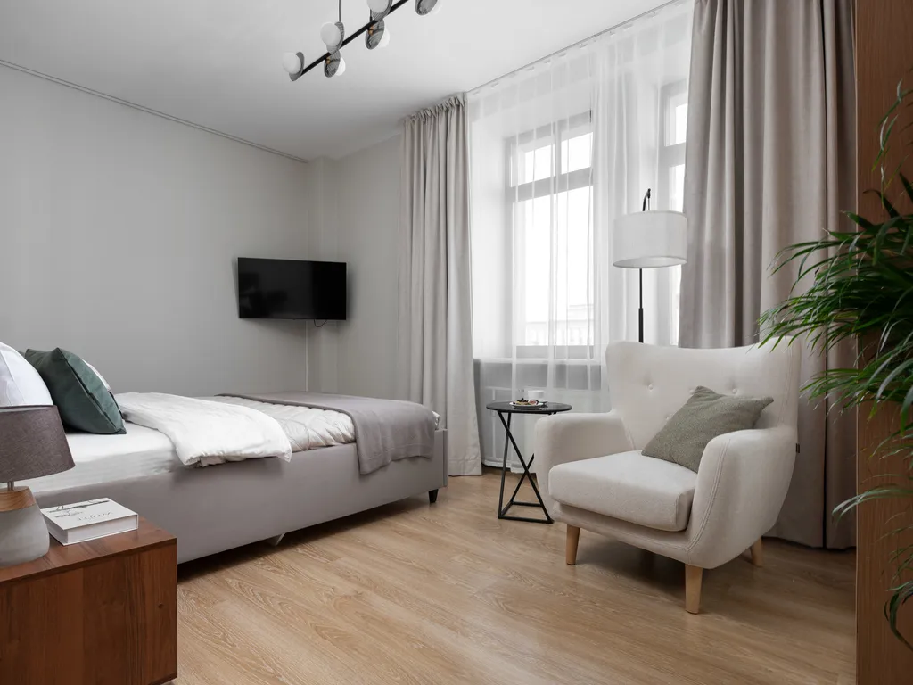 Четырехкомнатная квартира в элитном доме на Тверской