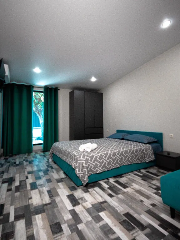 2-комнатный дом маус с чаном и баней на дровах в горах Адыгеи