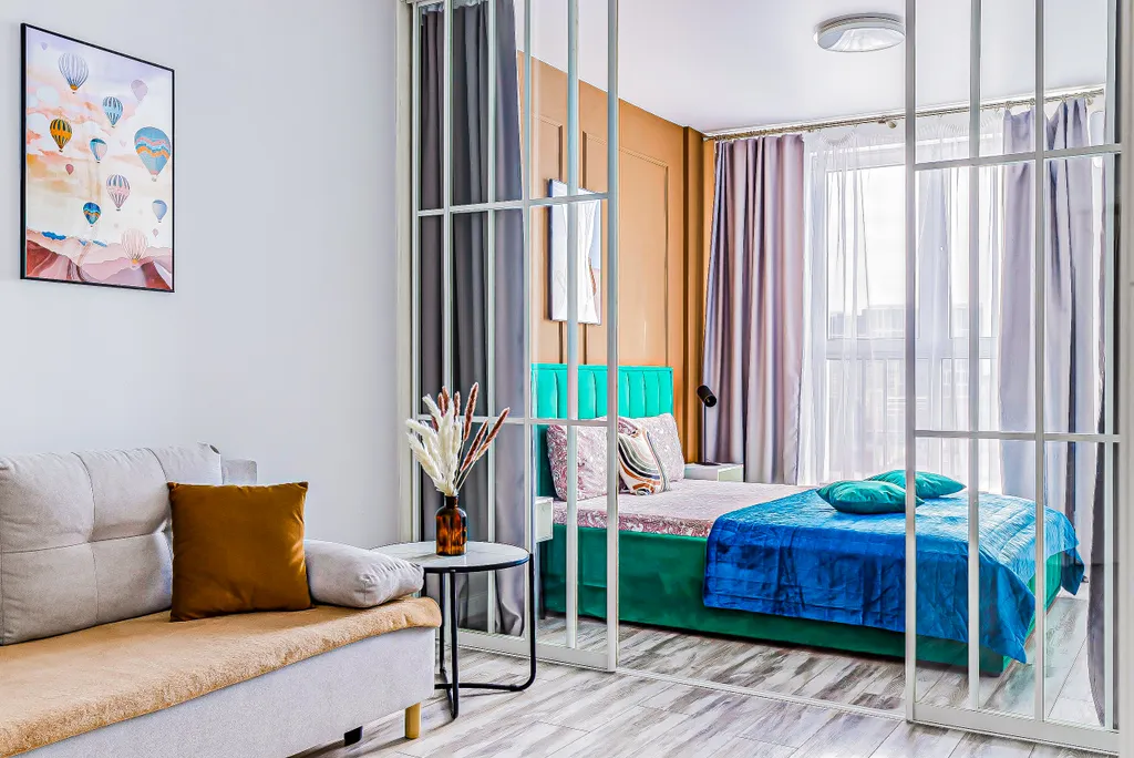 Квартира Квартира Стильные aпаpтаменты Green Oasis в комплeксe ЖК Большой — Краснодар