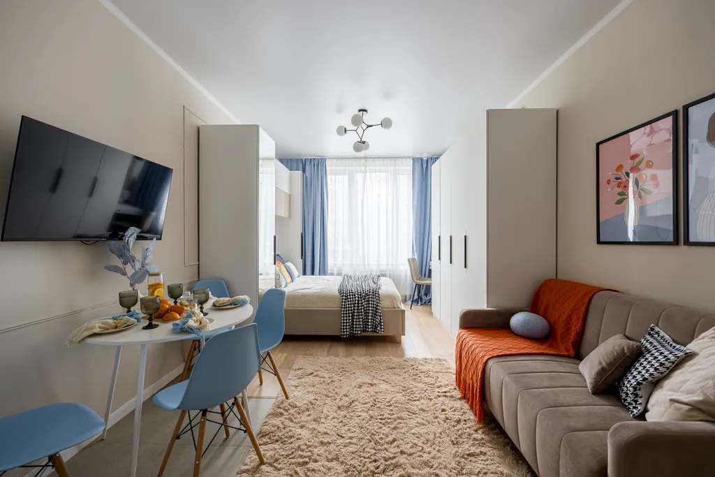 Стильная студия в ЖК Прокшино в 15 минутах от аэропорта Внуково