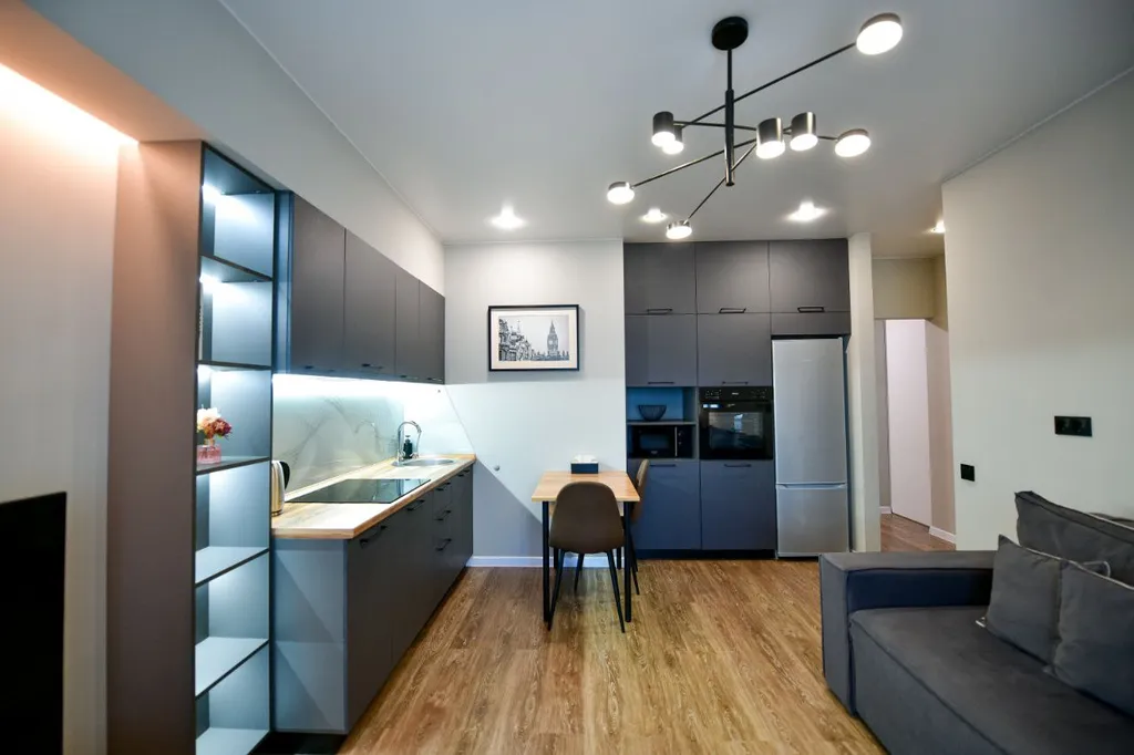 Апартамент на набережной реки Амур около таможни