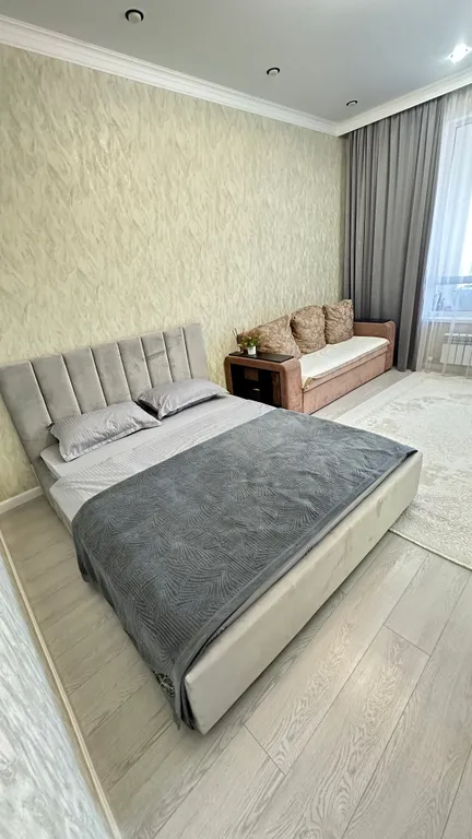 Светлая комфортная квартира в центре левого берега — аренда посуточно в Астана (Нур-Султан)