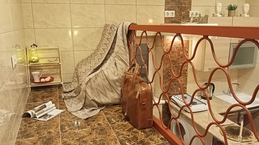 Квартира с видом на берег озера с лебедями, в историческом центре