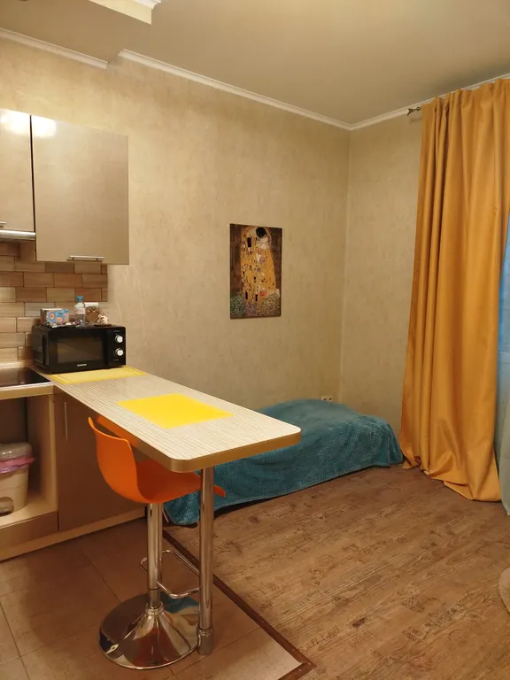 Квартира Квартира Просторная студия с панорамным видом на Неву и Вантовый мост — Санкт-Петербург