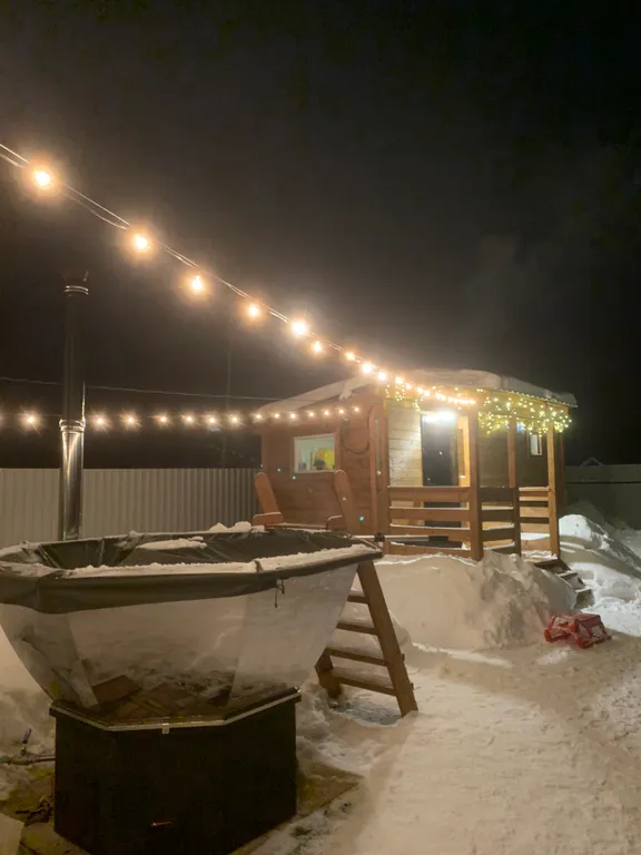 Уютный домик и баня