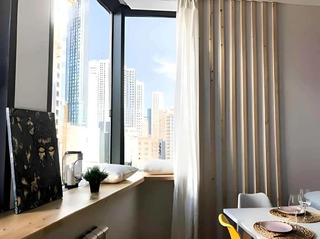 Квартира Квартира Шикарная Скандинавия с видом на Москва Сити — Москва