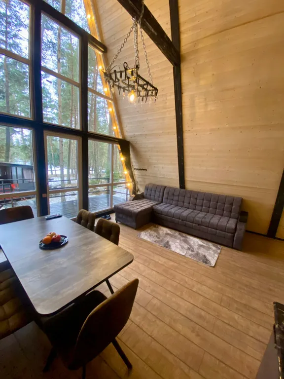 Коттедж Коттедж A-frame №2 в лесу — Архыз