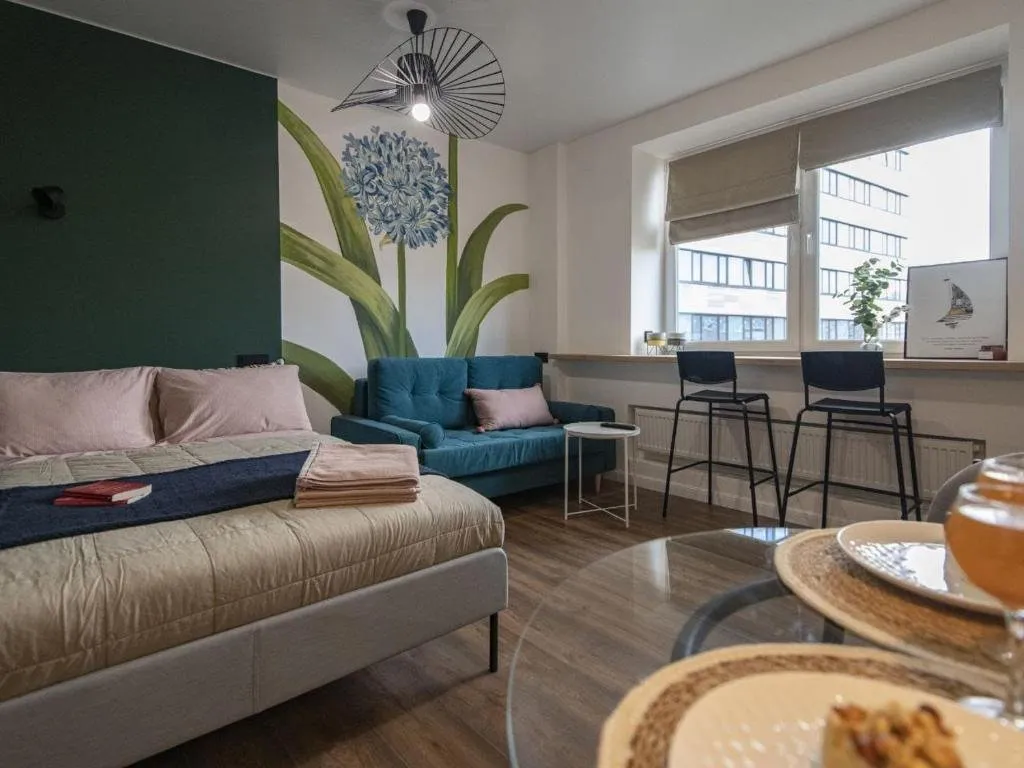 Квартира Green studio 4 гостей в центре города — аренда посуточно в Королёв
