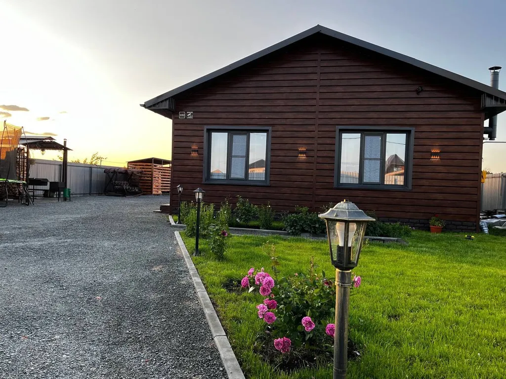 Дом баня с бассейном