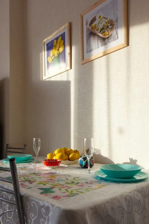 Солнечная и теплая квартира