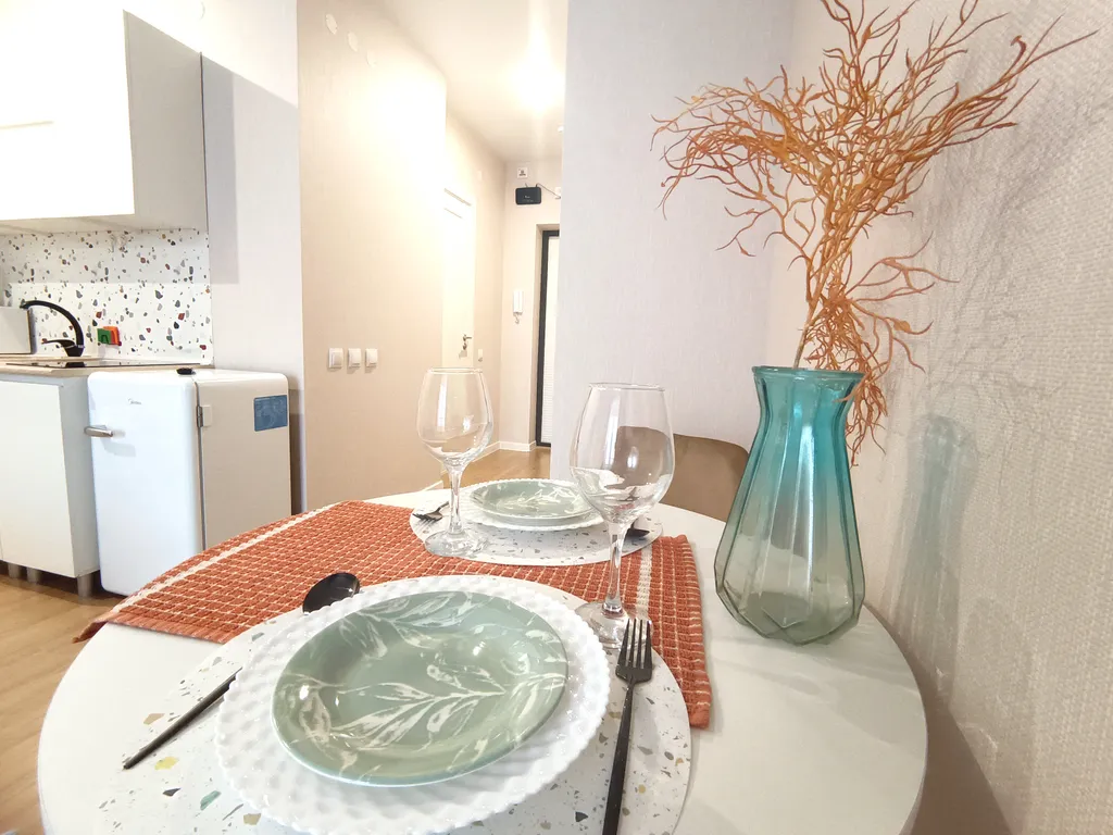 Стильная студия в новом ЖК комфорт-класса ждёт своих гостей