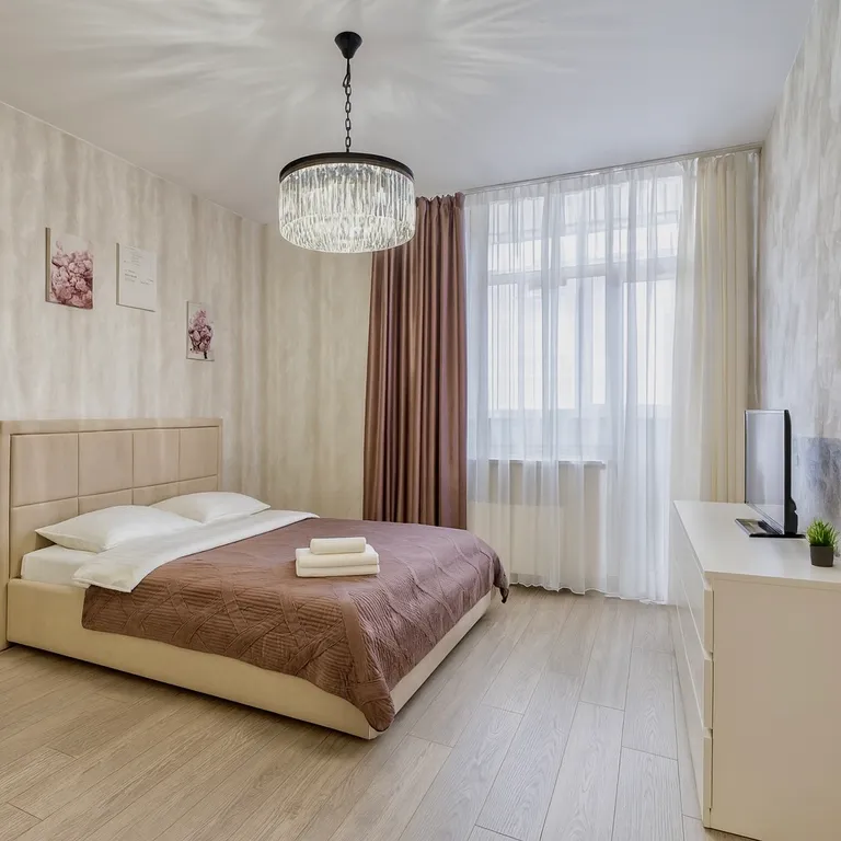 Квартира Евродвушка в ЖК Парковый со скидкой — аренда посуточно в Симферополь