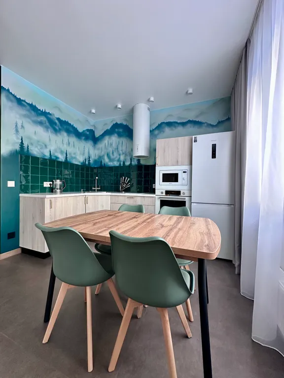 Квартира Уютная квартира-студия на горнолыжном курорте — Шерегеш