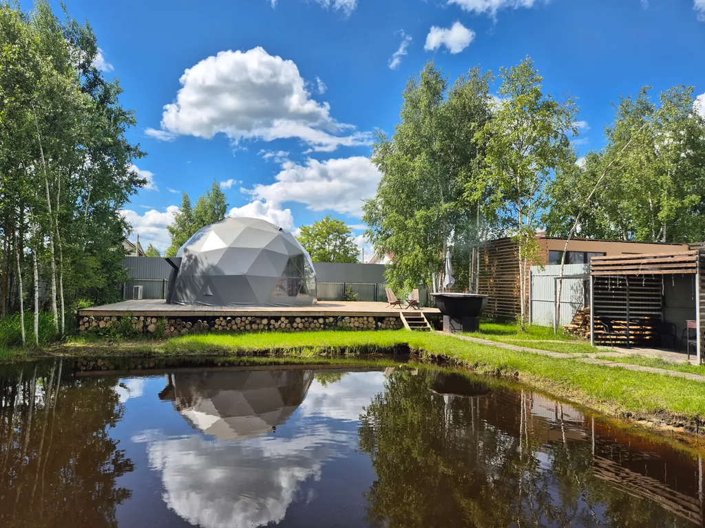 Дом 40m2 — чан, кухня, Wi-Fi
