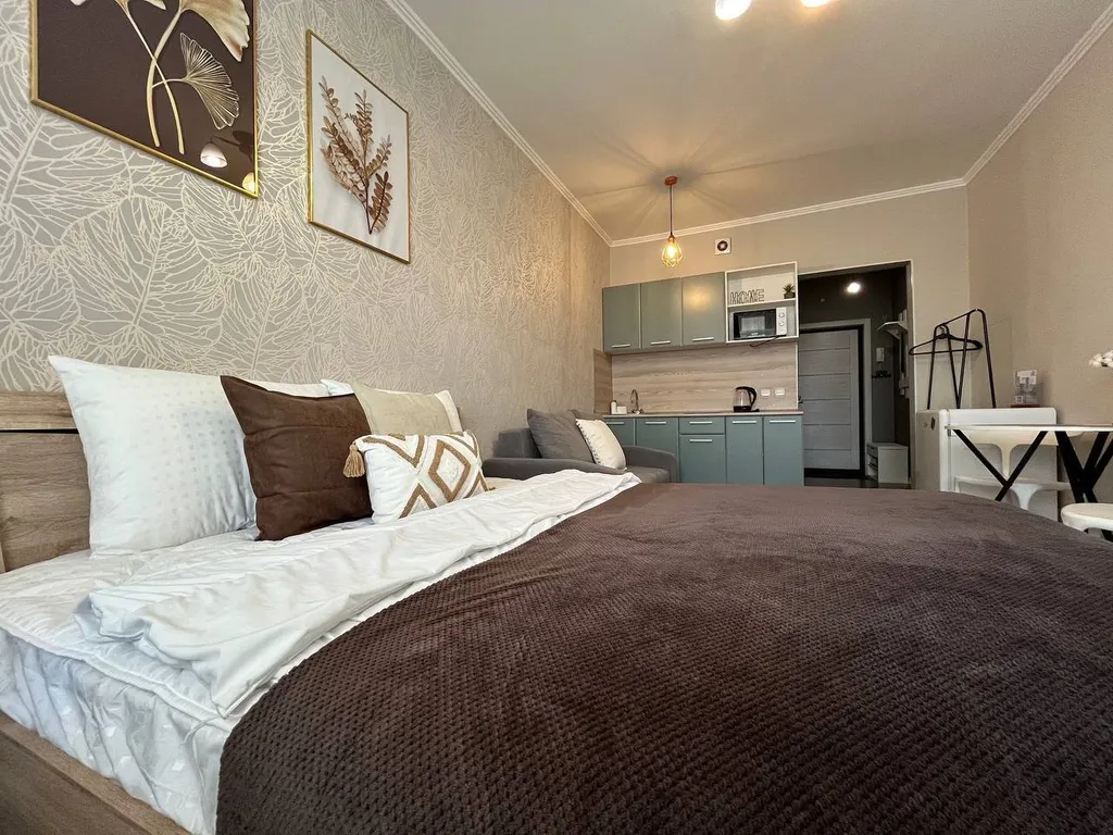 Квартира Квартира Уютная студия на Ярыгинской набережной — Красноярск