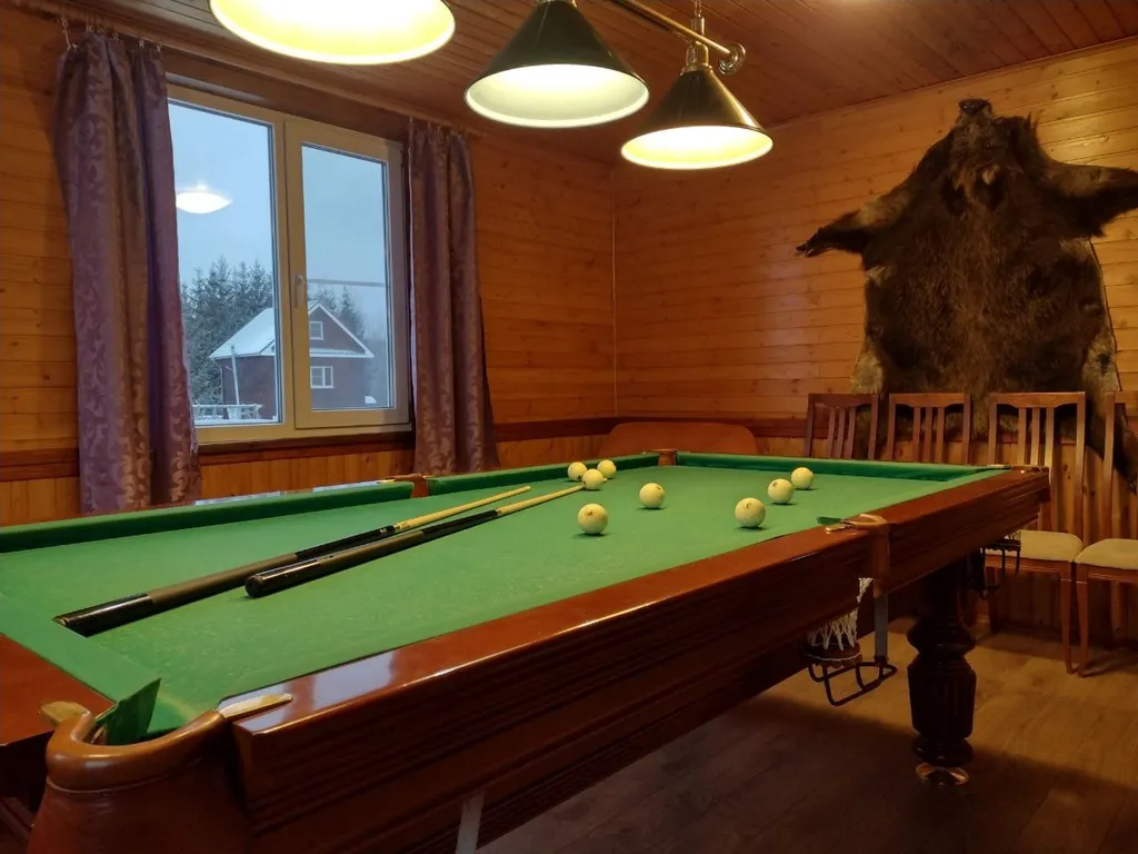 Уютный дом с баней и бильярдом вблизи наукограда Дубна