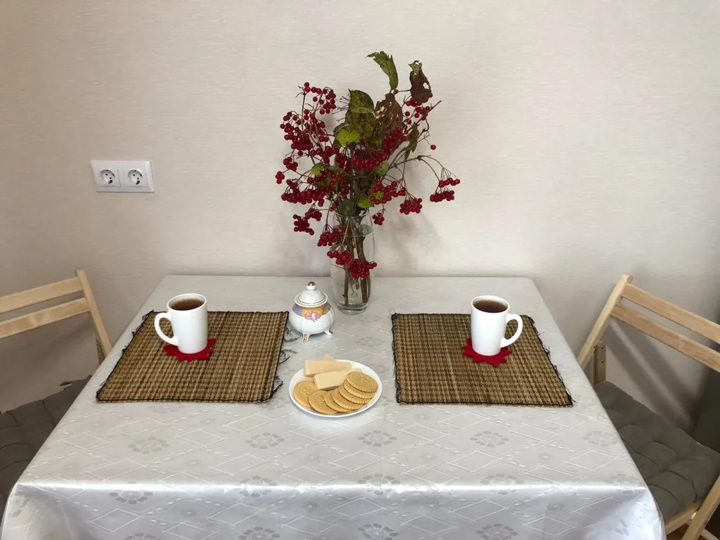 Уютная квартира с новым ремонтом и красивым видом на природу