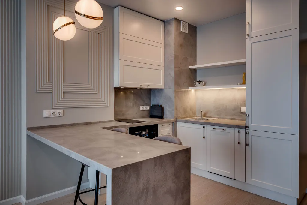 Студия с видом на море