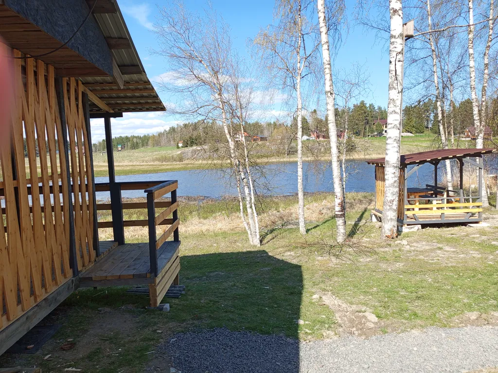 Дом на берегу ладожского озера, в живописном месте