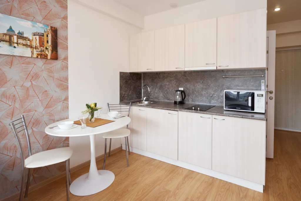 Апартаменты с видом на море и горы