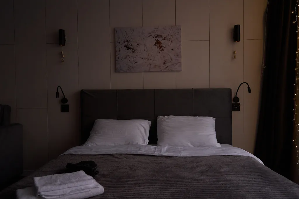 Уютный домик с купелью и баней на дровах однокомнатный