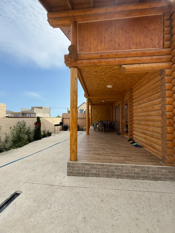 Дом из брусьев с сауной и с видом на море