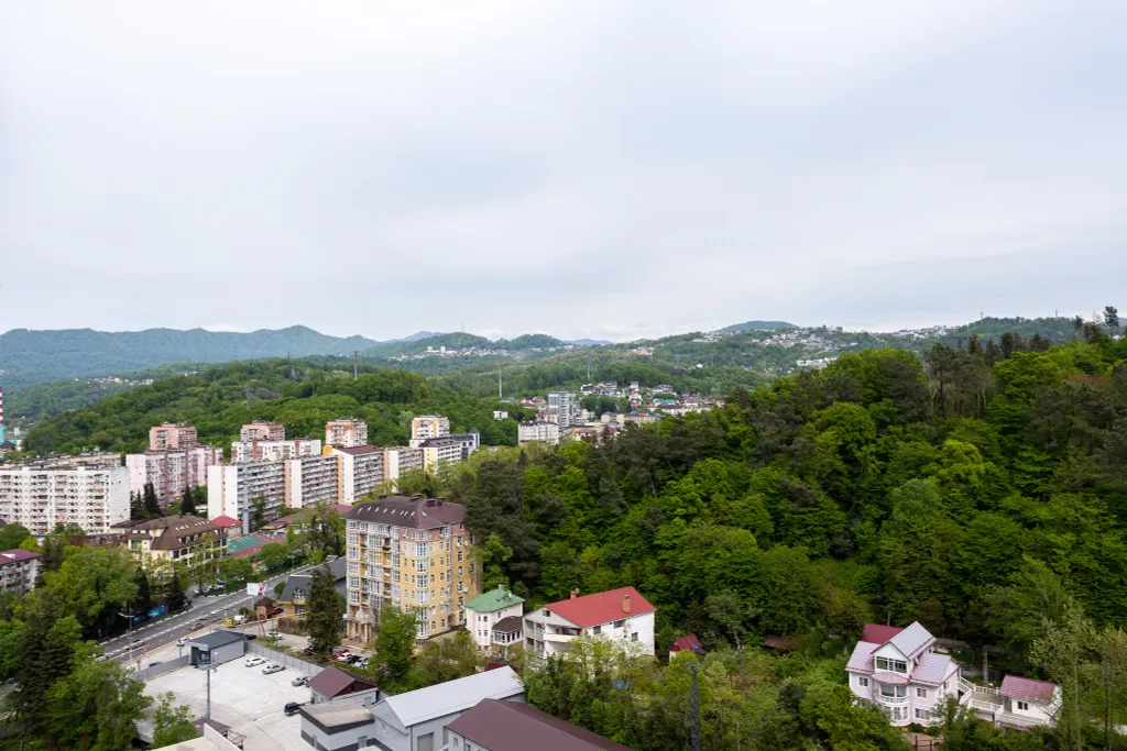 Стильная квартира с видом на горы