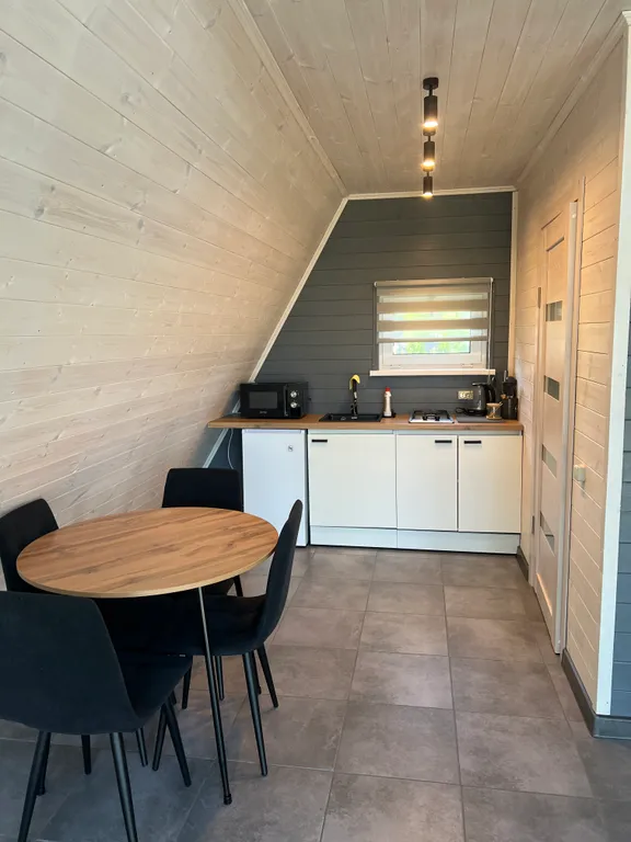 Дом A-frame Gray house