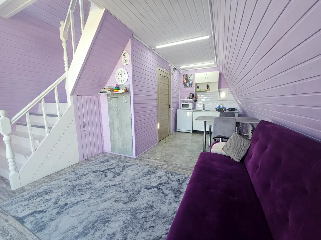 Дом a frame на природе