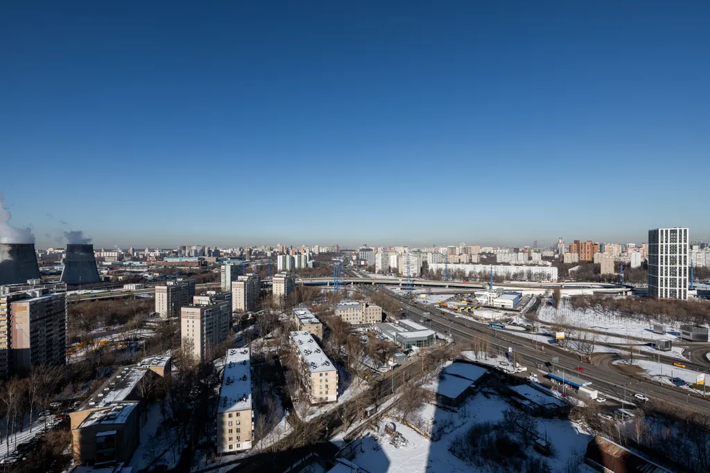 Квартира Квартира Ежевично-Смородиновый торт, видовая — Москва