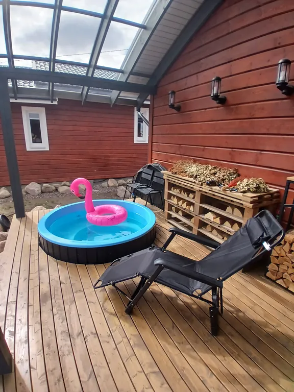 Дом и баня на дровах