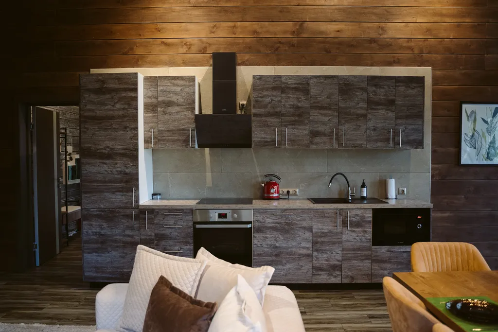 Дом Freya с камином