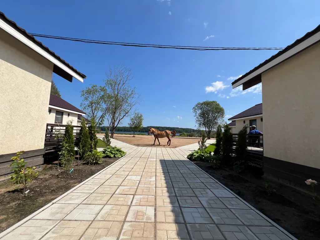 Коттедж Современный и уютным домик на берегу озера — Правдино