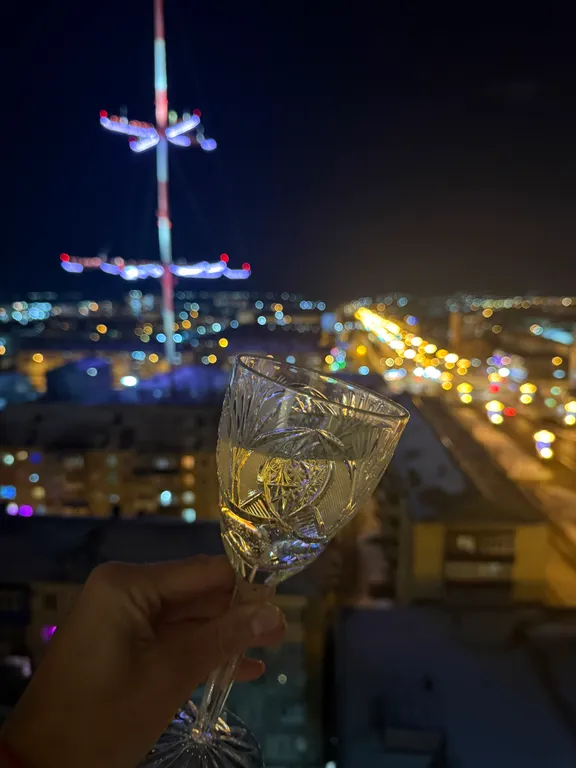 Лофт с видом на телебашню