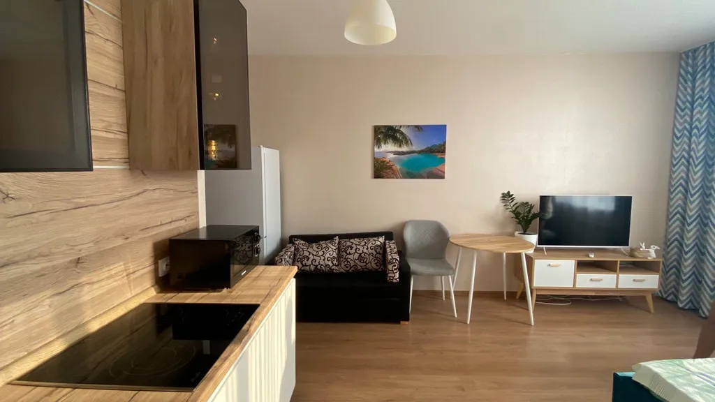 Стильная квартира-студия с шикарным видом