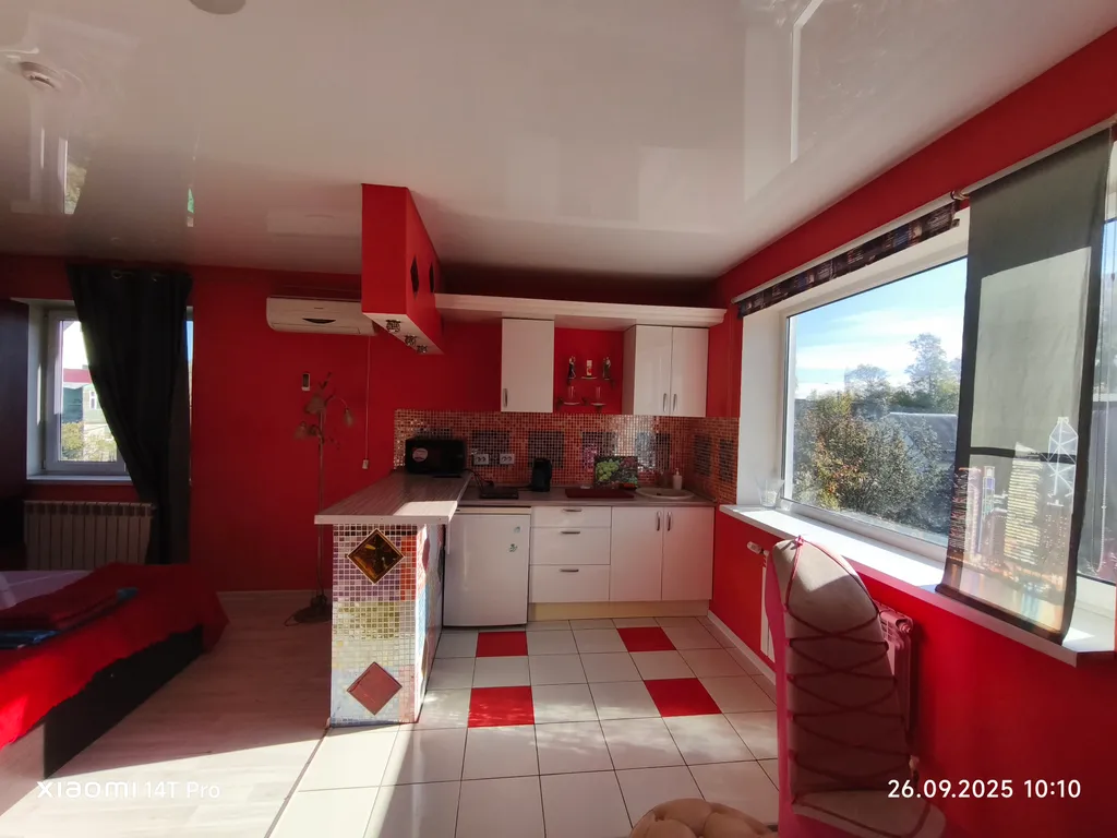 Уютная студия в тихом месте