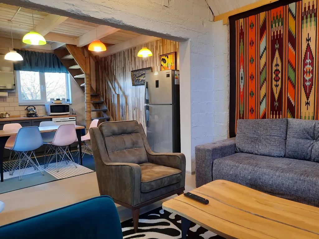 Коттедж Стильный и просторный дом атмосфера в стиле лофт с баней, бассейном — аренда посуточно в Хамышки