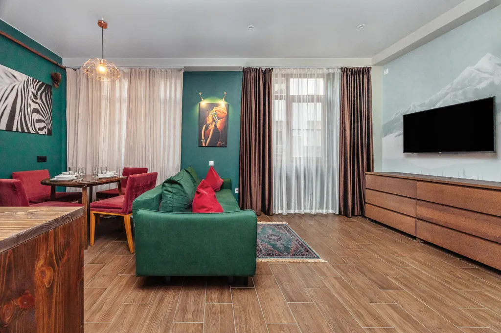 Стильная студия в лучшей локации у подъемников