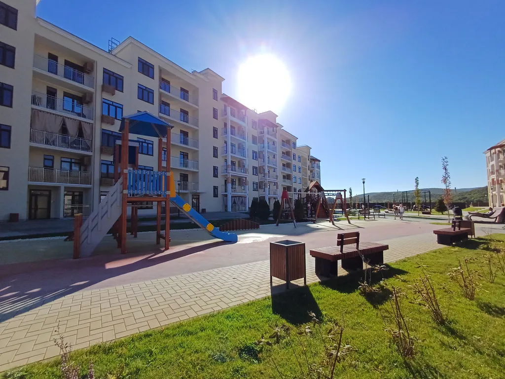 Евро2-комнатные апартаменты с видом на бассейны в долине Сукко