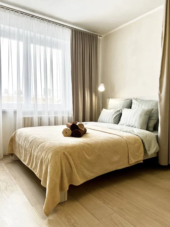 Уютная светлая квартира недалеко от центра