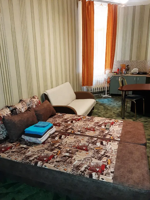 Квартира Квартира Просторная студия у горбачёвки и первого меда — Санкт-Петербург