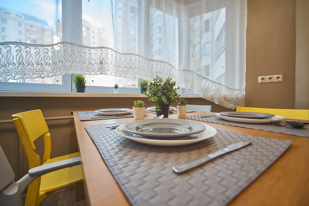 Вид на реку и крокус