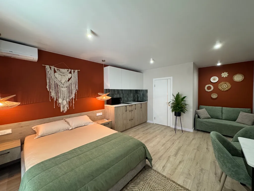 Коттедж с видом на море и индивидуальной террасой