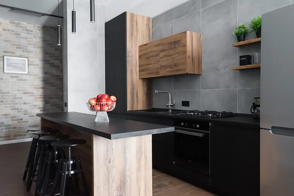 Просторная лофт-евродвушка Городской Лофт c балконом на набережной