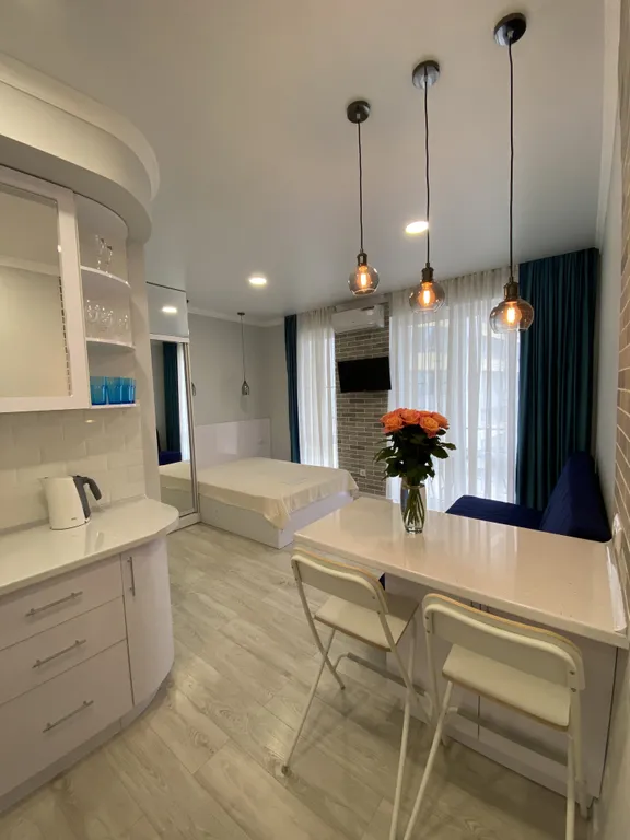 Квартира Квартира Стильная студия в ЖК Касабланка с бассейном — Адлер