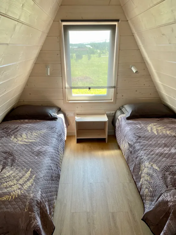 Коттедж Уютный дом аттик А-фрейм у Снетковского озера — Ларионово