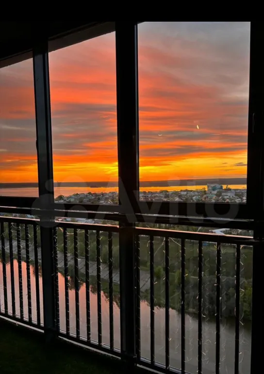 Апартаменты, студия с видом на речку, квартира в новом жилом комплексе