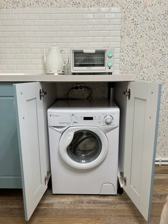 Уютная однокомнатная квартира в новом доме в стиле прованс